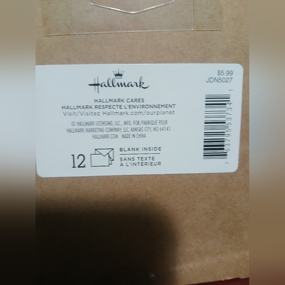 Hallmark Box Blank Note Cards 3 Packs - Picture 3 of 5